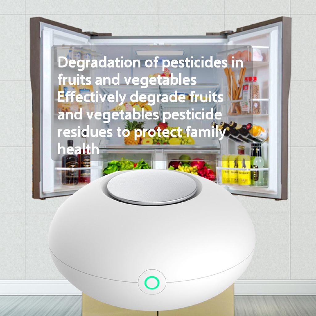 0.4W Mini Ozone Generator Deodorizer Air Purifier USB Rechargeable Fridge Purifier Portable Air Small Space Clear Odor