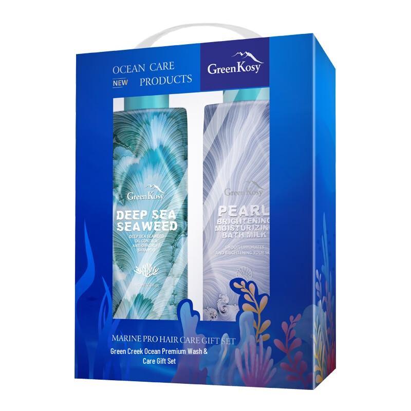 Green Valley Deep Sea Seaweed Shampoo & Pearl Shower Gel Gift Set