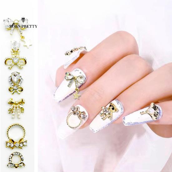 

Good Nail Accessories Nails Ornaments Rust-proof Alloy Decorative