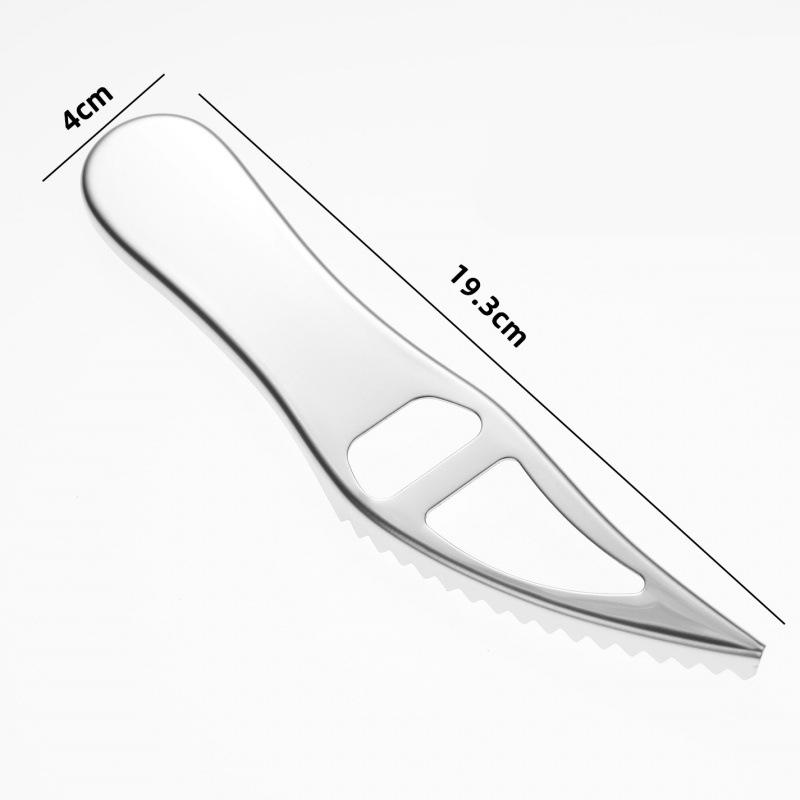 Stainless Steel Fish Scale Remover Multifunction Fish Scaler Fish Skin Graters Cleaning Peeler Scaler Scraper For Kitchen Gadget