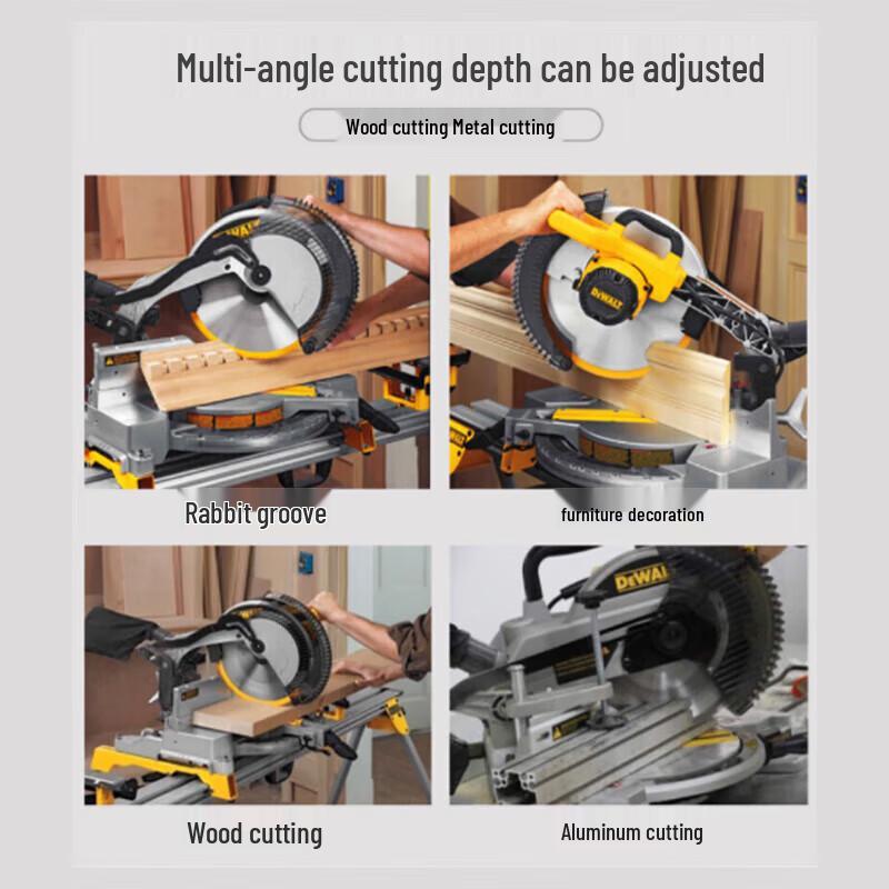 DeWalt 305mm Compound Miter Saw CN plug (adapter included)