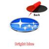 58x28mm Metal ABS Car Sticker Steering Wheel Center Emblem Decoration for Subaru XV Forester Impreza Tribeca STI WRX BRZ Legacy WW111