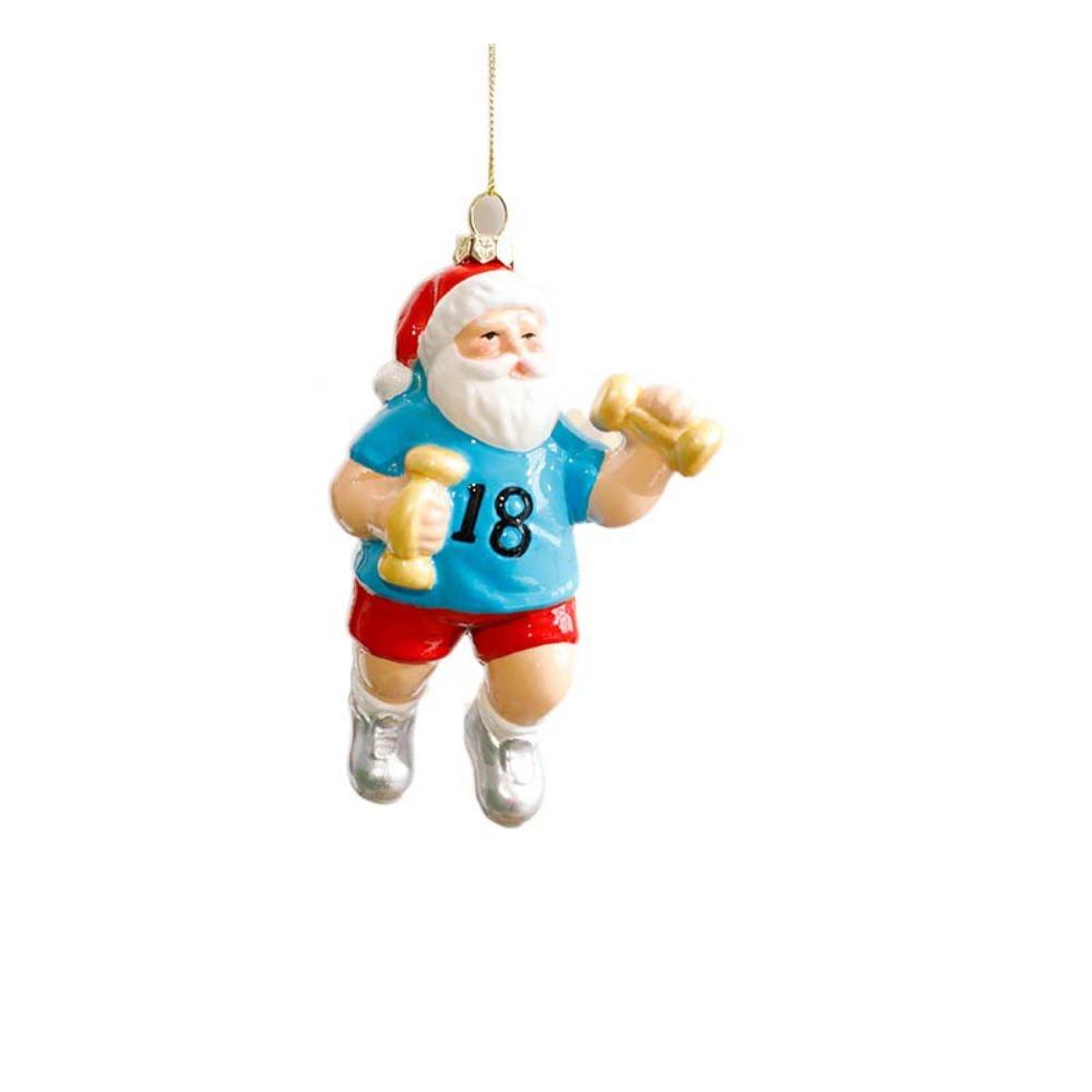 

3D ChristmasTtree Hanging Ornaments Colorful Christmas Scene Layout Supplies Door Style J