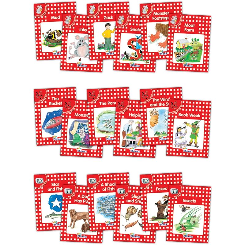 Jolly Phonics Readers, Complete Set Level : In Precursive Letters (British English Edition) (Jolly Readers)