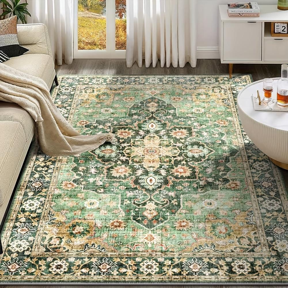 Velvet / 850g/square meter Velvet Minimalist Entrance Room Indoor Luxury Retro Style Velvet Mat Machine Washable, Soft