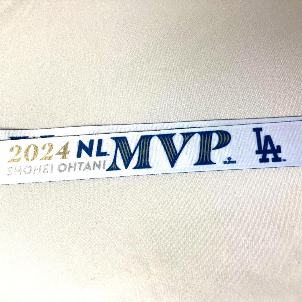 [MLB] [International Exclusive] Shohei Ohtani MVP Commemorative Neck Strap, Los Angeles Dodgers 2024 [Parallel Import]