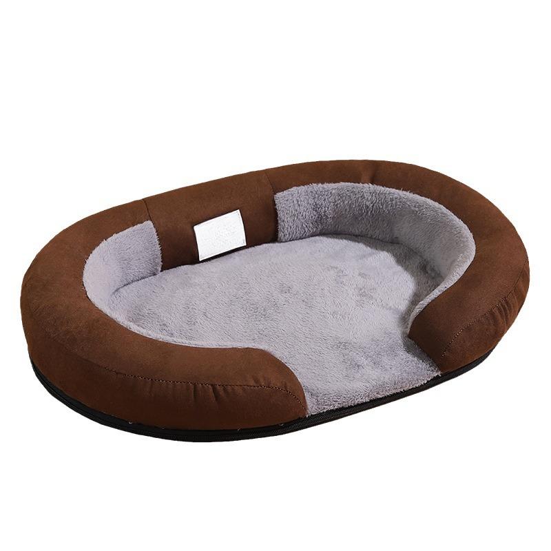 Pet Carrier Cat Litter All-season Kennel Large Pet Litter Dog Cushion Pet Bed Warm In Winter