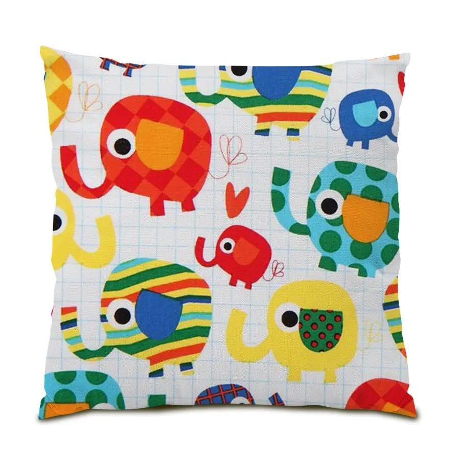 Luxury Home Decor Cushion Cover Office Sofa Cushion Cover Colorful Creative Abstract Print