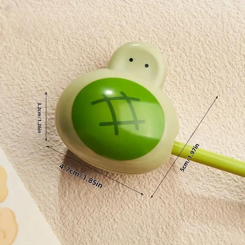 Toothbrush head protective cover storage clip home portable travel electric toothbrush dust cap cover cartoon storage box