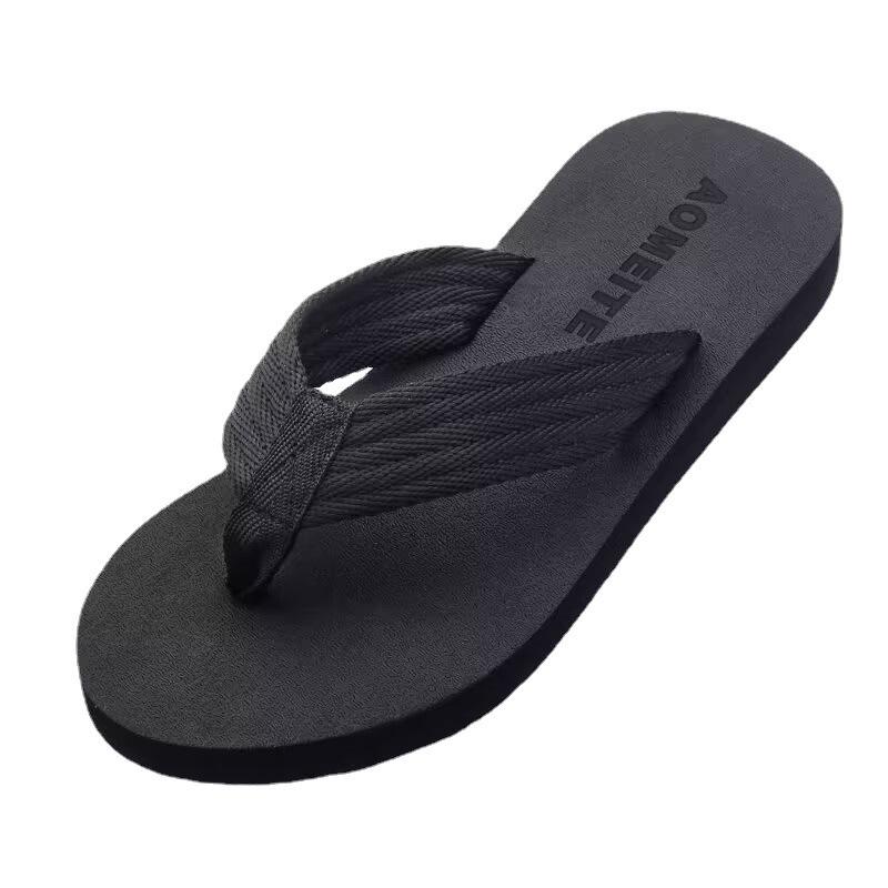 Flip-flops Summer Men's New Flip-flops Non-slip Fashion Outer Wear Sandals Personalized Beach Shoes Hot