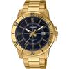 Casio Watch Black Gold One Size Bracelet