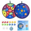 Large Double-sided Target For Cross-border Children's Dartboard Set Indoor Parent-child Game Toy With Sticky Balls