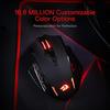 Redragon M913 Impact Elite Wireless Gaming 16000 DPI RGB Gaming 16 Programmable 45 Hours of Professional Optical 12 Side Buttons MMO Mouse Mouse,