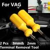 Professional Automotive Terminals Extractor Plastic & Steel Wire Terminals Remove Set Of 2 for Wiring Harness Plugs Removal