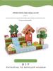Eco-Friendly Magnetic Building Blocks: Large Particle Educational Puzzle Toy, Creative Pixel Style Scene Assembly Cubes