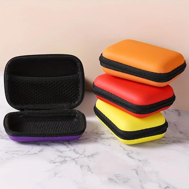 Phone Case Cswo02 Sundries Travel Storage Bag Dopamine Color For Earphone Package Zipper Bag Portable Travel Cable Organizer Electronics Storage