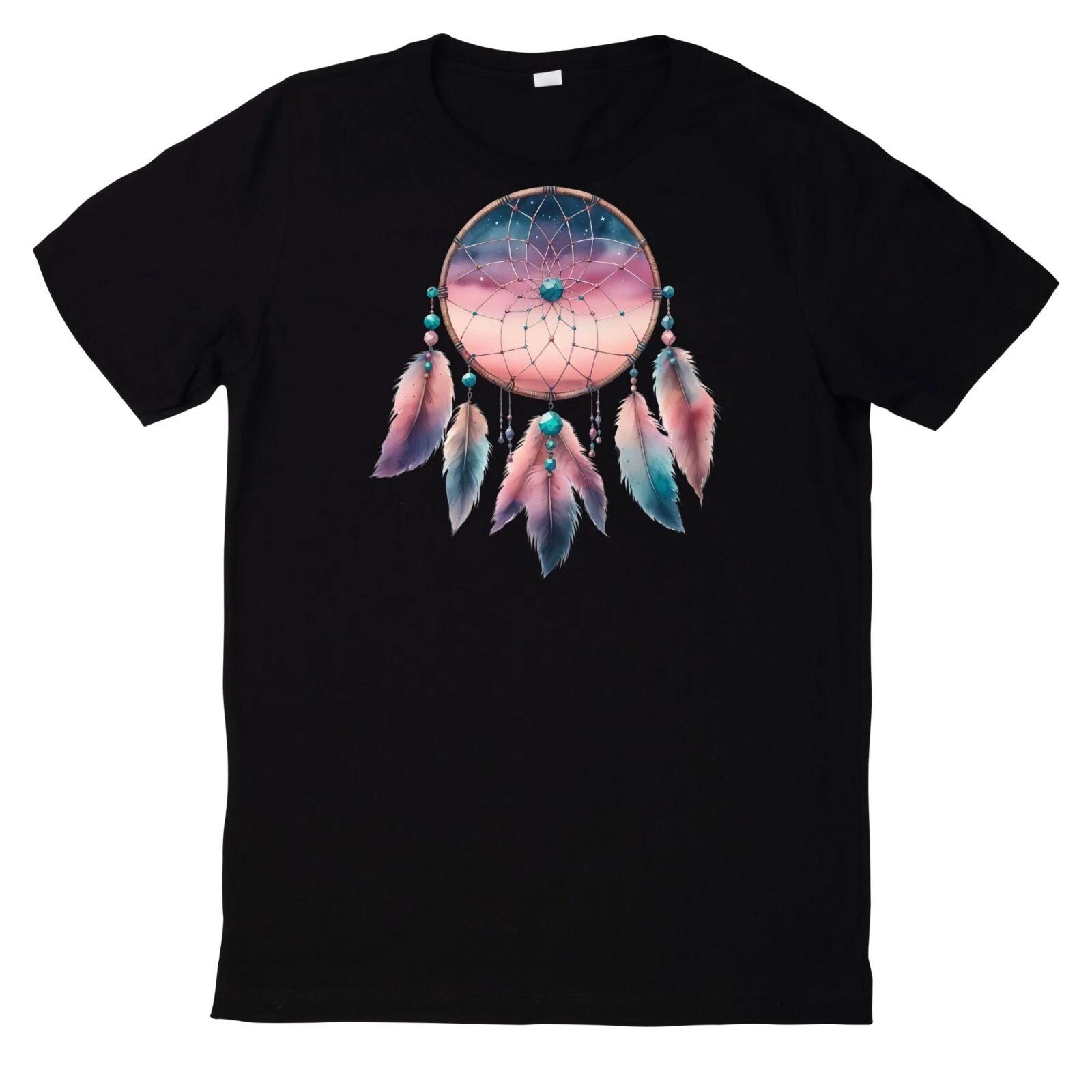 T-Shirt Aquarell Boho Traumfänger M