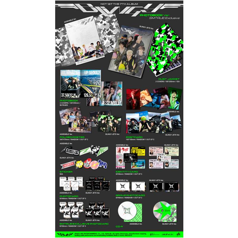 [Pre-ordine] NCT 127 7° ALBUM COMPLETO [BLINGY] Edizione Photobook. Esclusiva SMTrue