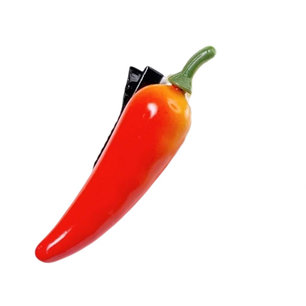 Lifelike Fruit And Vegetable Hair Clips Resin Hairpin Hairpieces Practical Fashion Accessories For Women And Children