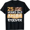 25. Geburtstag Kawaii Anime Otaku 25 Jahre alt Anime-Genießer T-Shirt