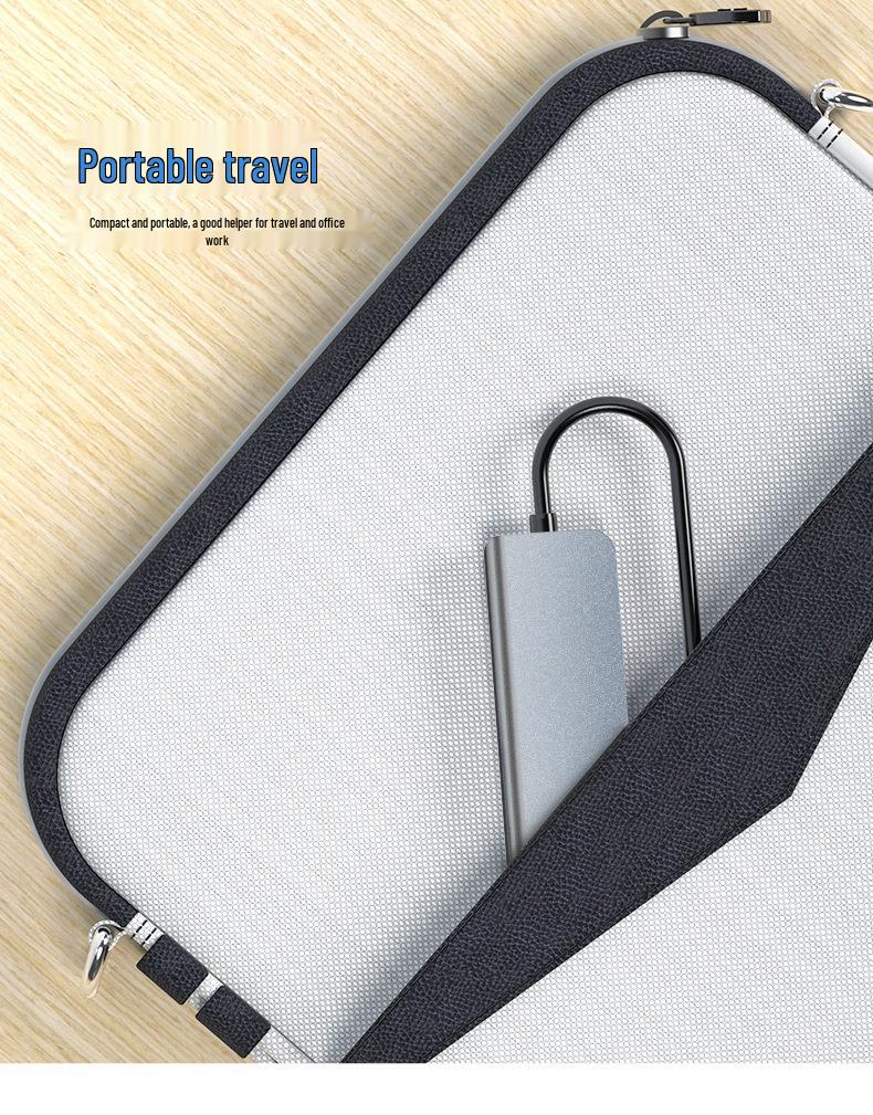 USB-C Hub 6-in-1 Expansion Dock for MacBook