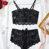 European and American Sexy Fun Set, Seduction Lace Underwear Set Two-piece Set