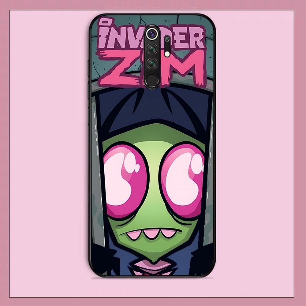 I-Invader Z-Zim Phone Case For Redmi Note 4 X 5 A 6 7 8 T 9 9S 10 11 11S 11Epro Poco M3 Pro