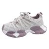 Women Chunky Dad Sneakers Thick Sole Casual Sport Shoes Comfortable Walking Commuting Travel Everyday Footwear Sizes 35-40