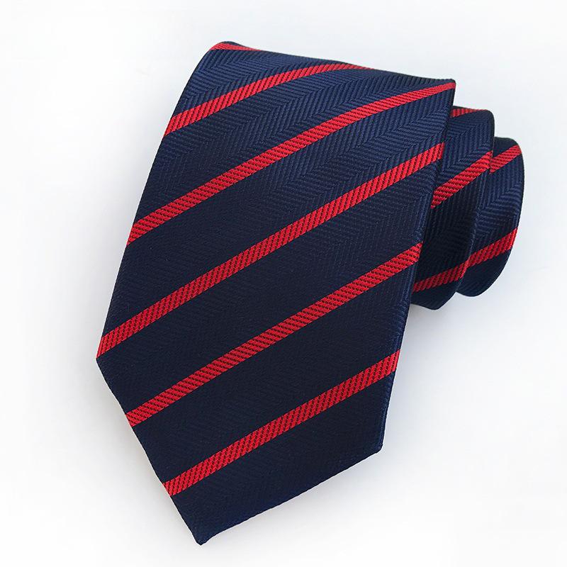"Herre Polyester Jacquard Stripe Slips"