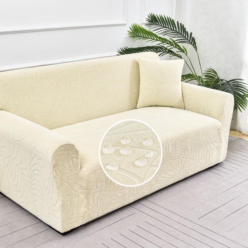 Thick Elastic Jacquard Sofa Cover for Living Room, Couch and Armchair, L Shaped Corner Sofa Cover, 1 /2 /3 /4 Seater