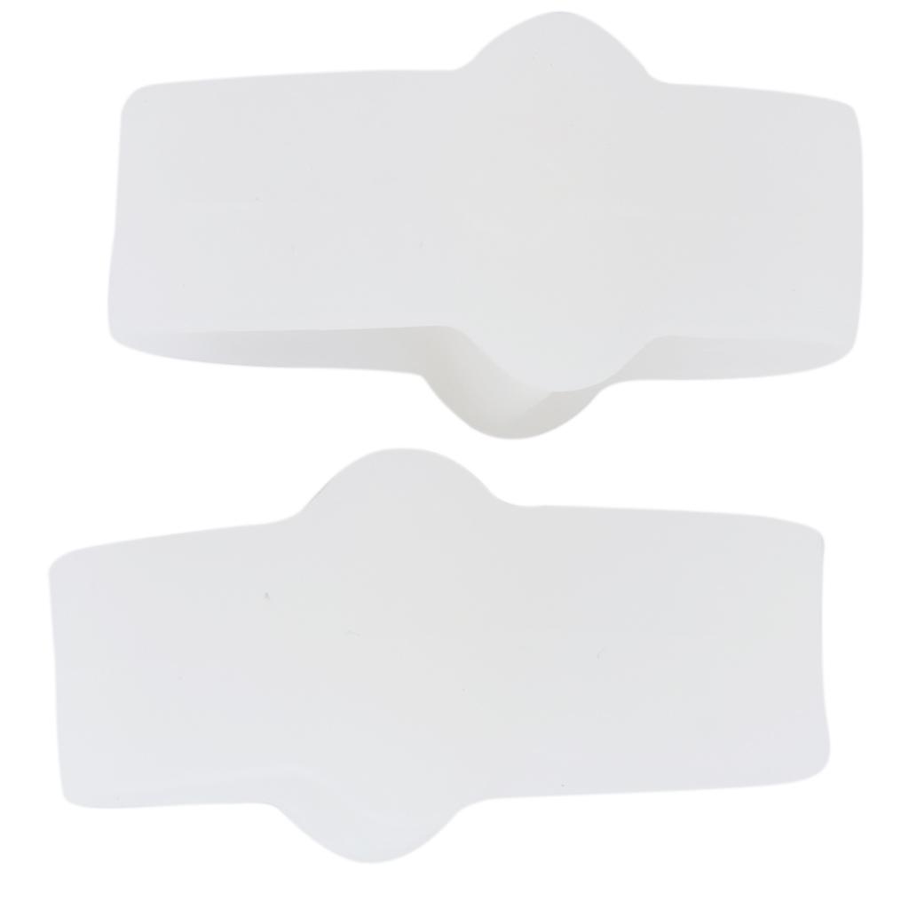 2 Holes Gel Toe Separators Stretchers Straightener Alignment