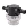 Water Pump Strainer ABS G1/4 Pump Twist On Strainer Irrigation Pipeline Filter for RV Marine Boat