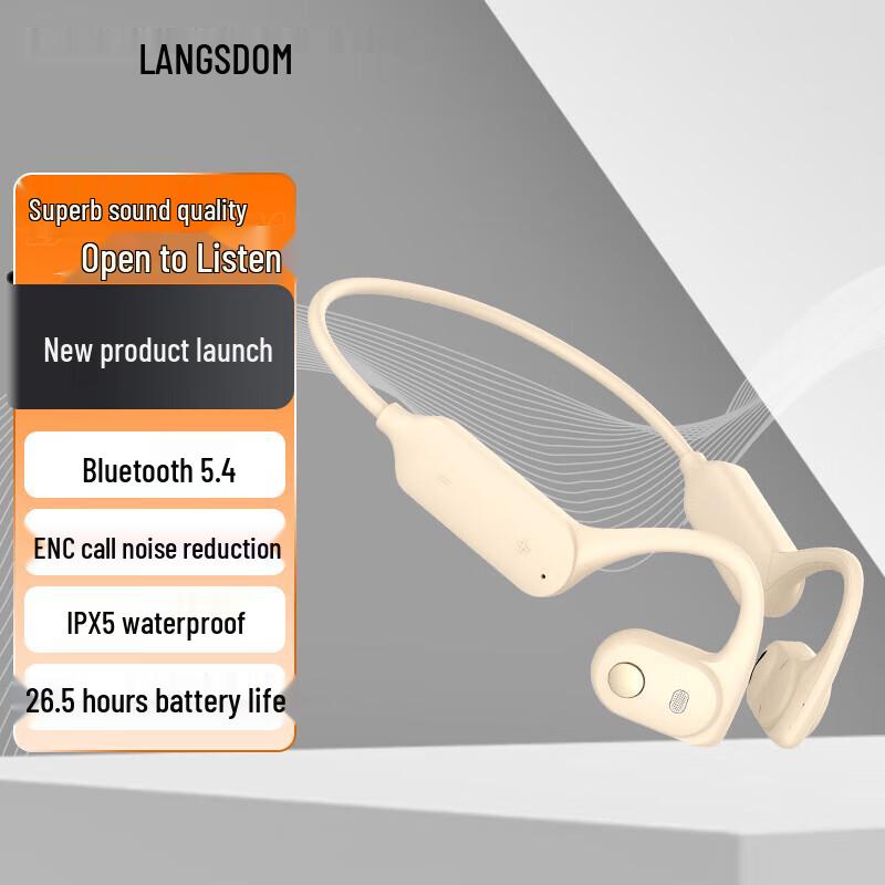 

Langsheng AirWave Wireless Bone Conduction Sports Headphones
