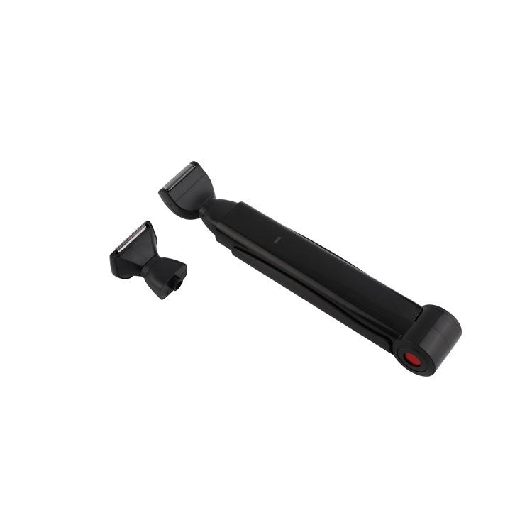 USB Rechargeable Double-Head Back Hair Shaver and Razor