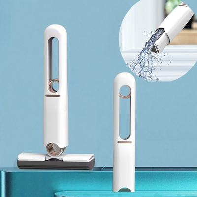 Portable Mini Squeeze Mop Home Kitchen Car Cleaning Mop Desk Cleaner Window Glass Sponge Cleaner Household Cleaning Tools
