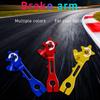 Motorcycle off-road vehicle modification accessories CNC five pointed star rear brake arm suitable for all vehicle models