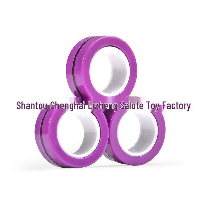 Cross-Border Decompression Magnetic Bracelet Gyro Camouflage Spinner Toy
