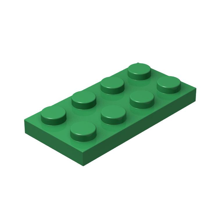 MOC 3020 Assembles Particles  Accessories Components 2x4 Normal Board 20PCS Bricks Colorful Building Blocks Educational Toy City