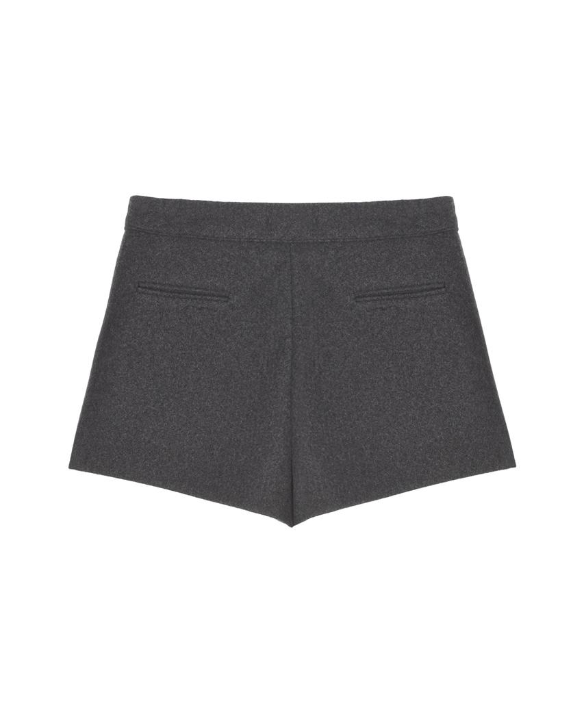 Nigaennikol Tailored Warm Short Pants_Charcoal