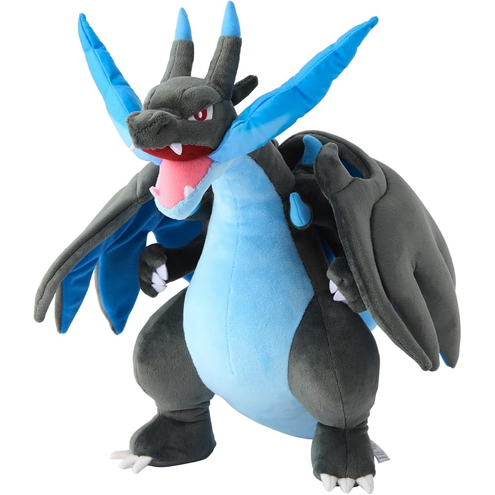 Pokemon Center Original Mega Charizard X Plush Toy