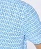 Coq Sportif Short Sleeve Shirt Polo Sweat Quick Stretch LG5SHS06M SA00 [Le Golf] Shirt, Petite, Elegant, Sunscreen, Absorbent, Drying, Golf, Men's