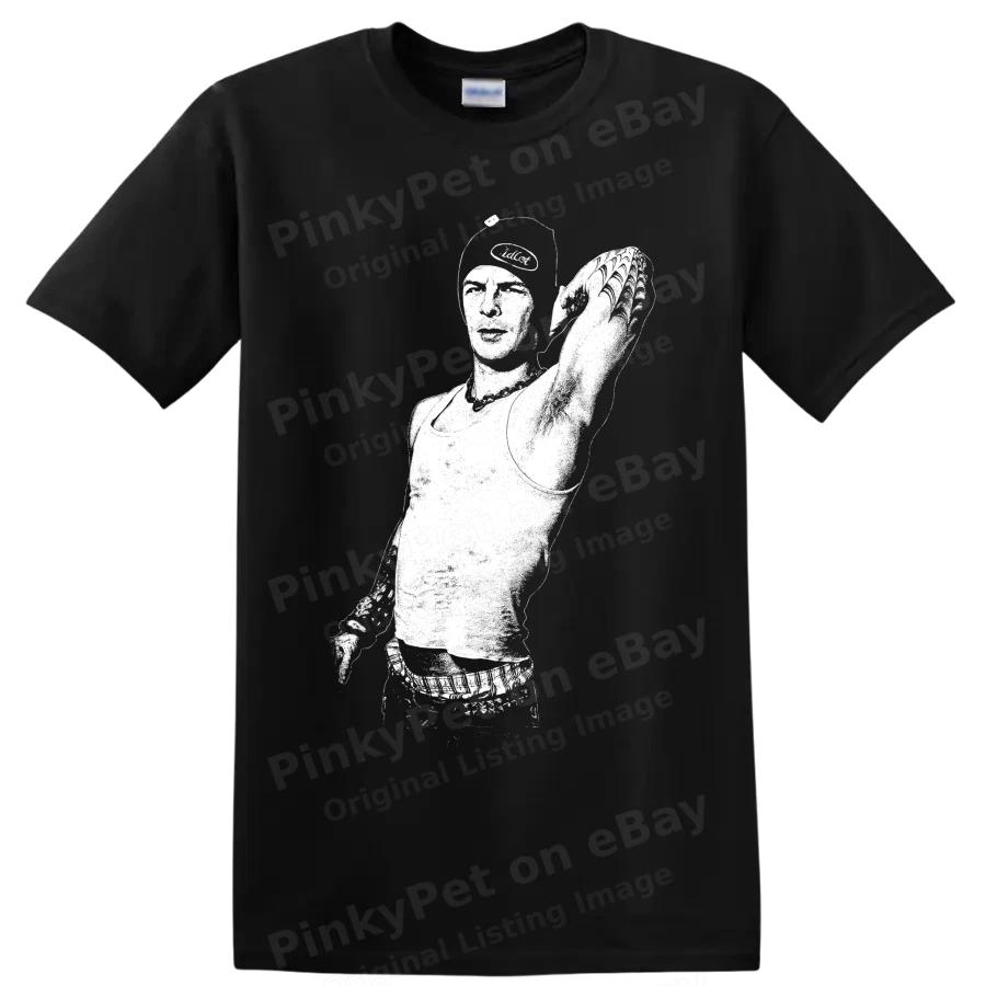 Anthony Kiedis Singer Portrait T Shirt Rock Music Microphone Stage Performance