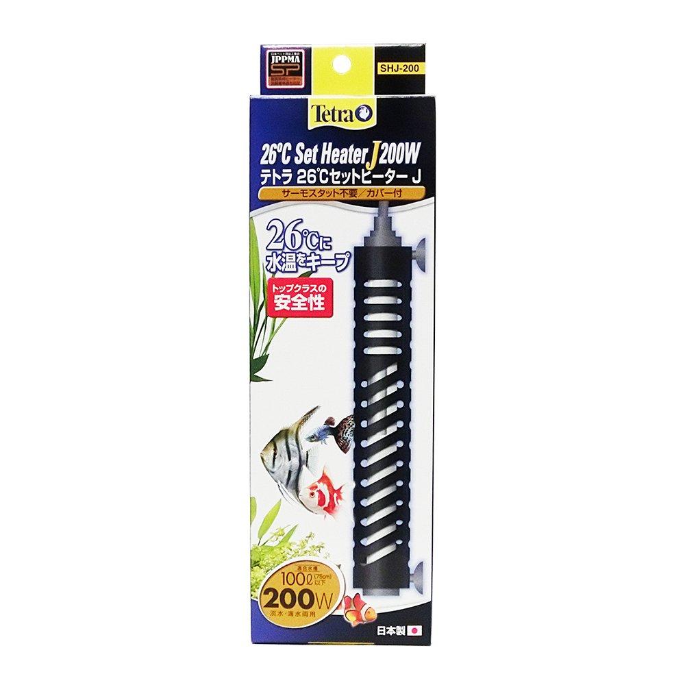 

Tetra Set Heater J 200W No thermostat required 26℃ SHJ-200
