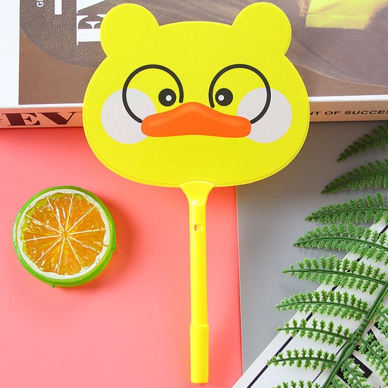 50Pcs Cartoon Creative Cute Rabbit Bear Fan Neutral Pen Creative Gift School Writing Supplies Ballpoint Pen