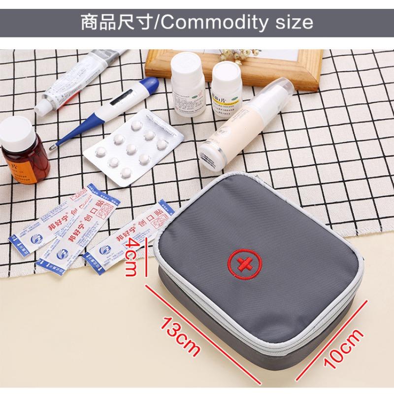 1PC Travel Camping Convenient Storage Bag Medical Bag First Aid Kit Carry-on Small Medicine Sundry Heart Cute Medicine Bag