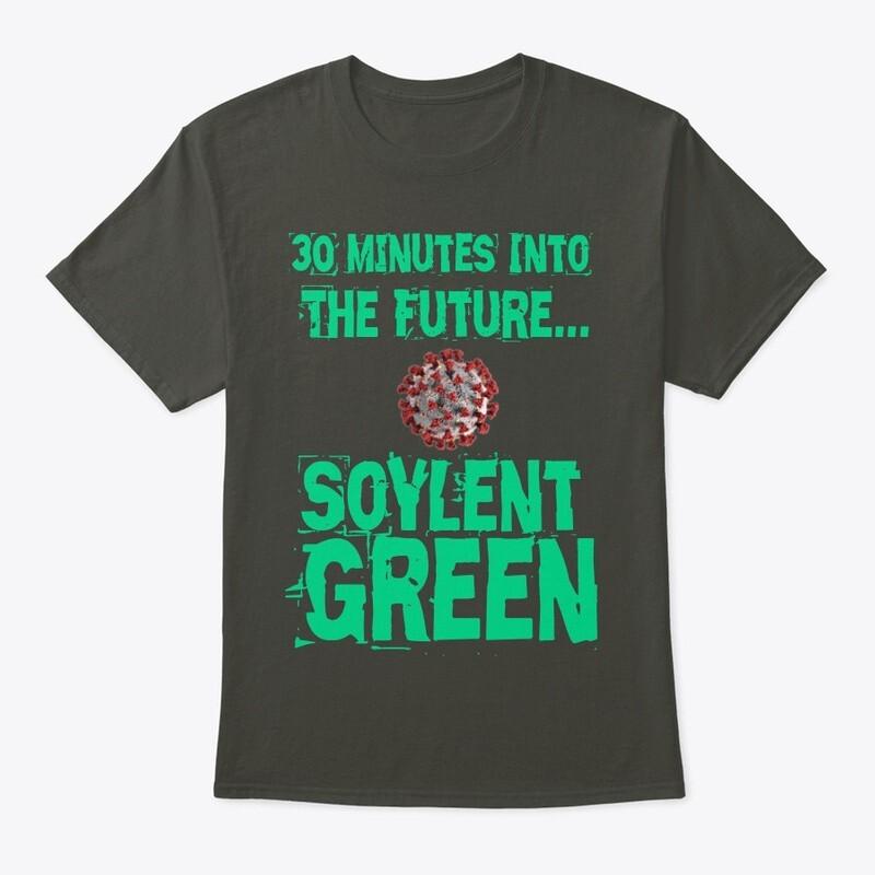 The Future Soylent Green T Shirt New without Tags Political Sci Fi S разноцветный