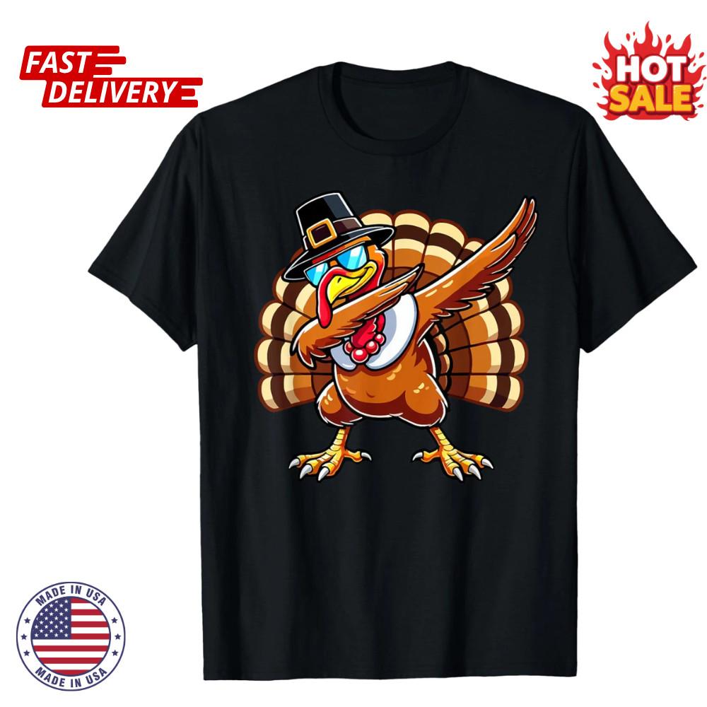 SALE Funny Thanksgiving Turkey Pilgrim Hat Men s Toddler Inspired Unisex T Shirt XXXL