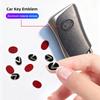 10Pcs Aluminum Car Key Emblem Sticker Decoration Decals For Lexus GS IS LS500h ES260 ES300h RX350h NX260 UX260 LM LC RZ450e TX