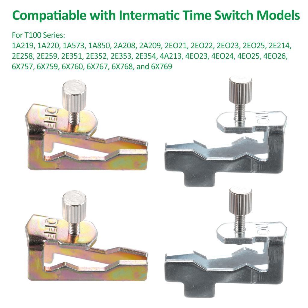Time Switch Replacement Trippers Kit Compatible with Intermatic 156T1978A for T100 Series Timers Easy To Install Pool