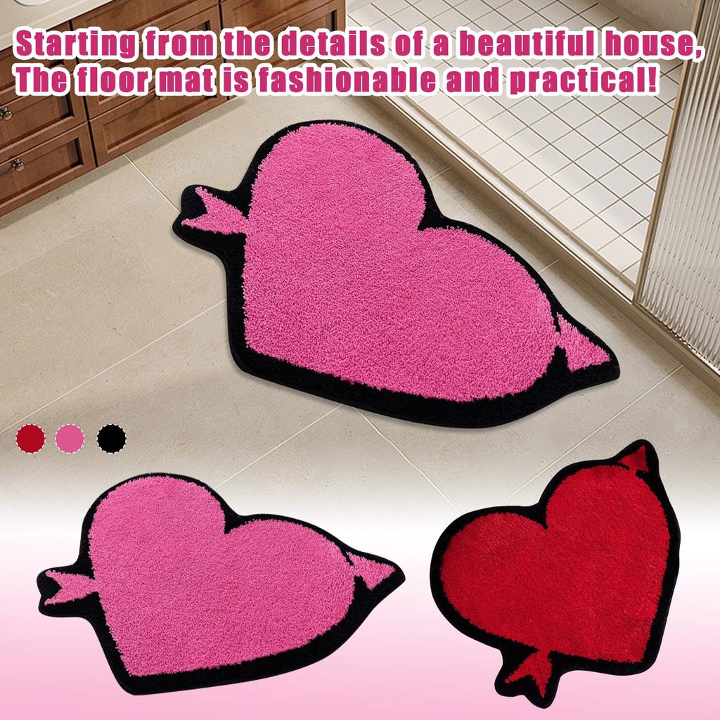 Alien Imitation Cashmere Carpet, Plush And Wear-resistant Living Room Floor Mat, Bathroom Absorbent Foot Mat, Easy To Maintain Door Mat